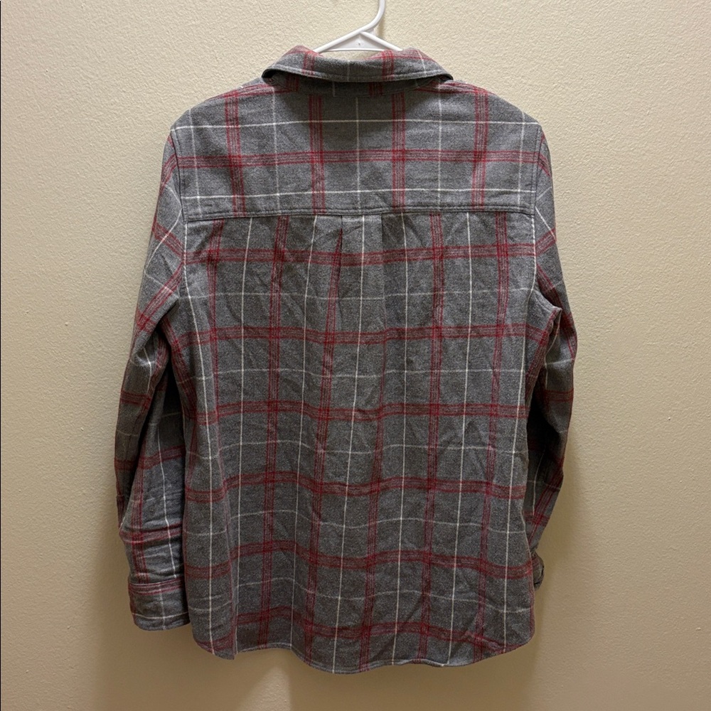 Faherty gray flannel - image 4